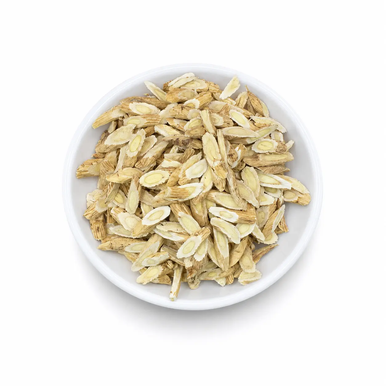 Astragalus root slices, sulfur-free huang qi, geo-authentic Gansu origin, by Guocao manufacturer