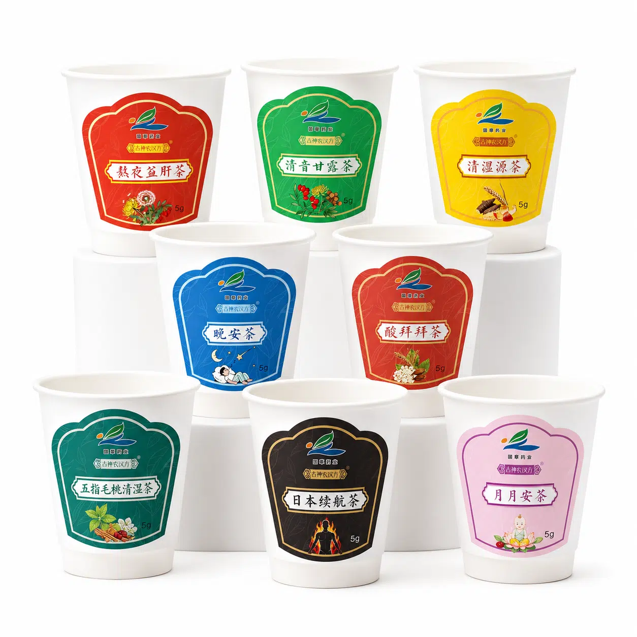 Chinese herbal slices processed from selected raw materials for B2B herbal product supply