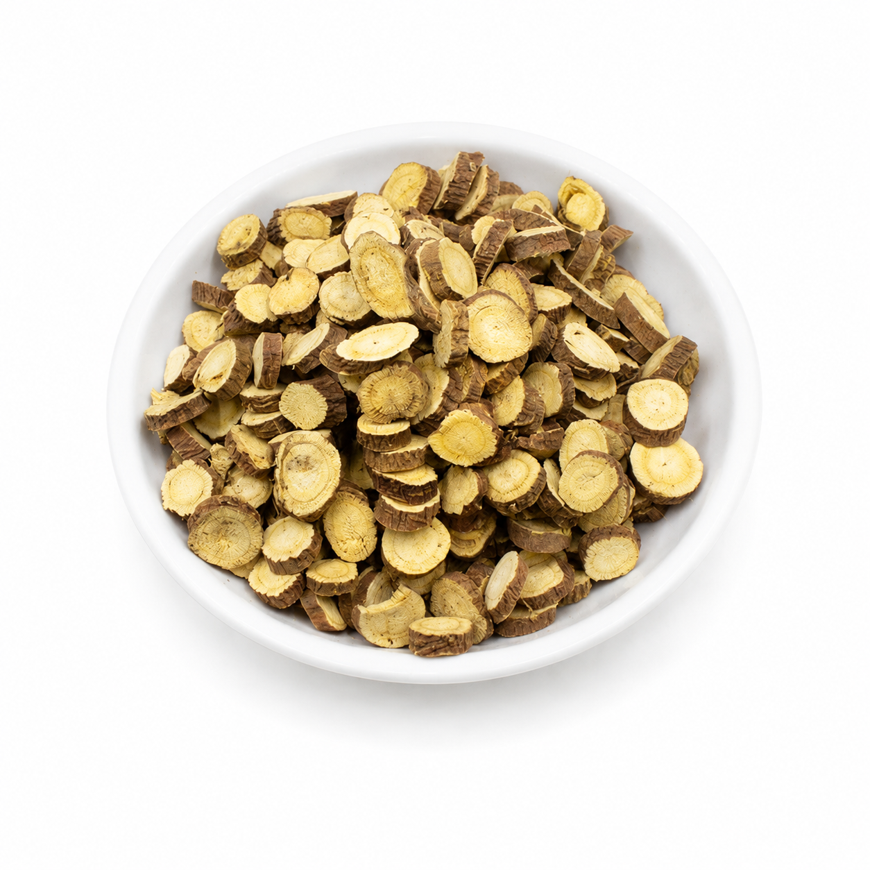 Astragalus root slices, sulfur-free huang qi, geo-authentic Gansu origin, by Guocao manufacturer