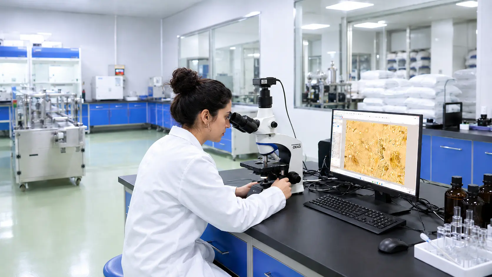 GMP certified chinese herb supplier test report pass report