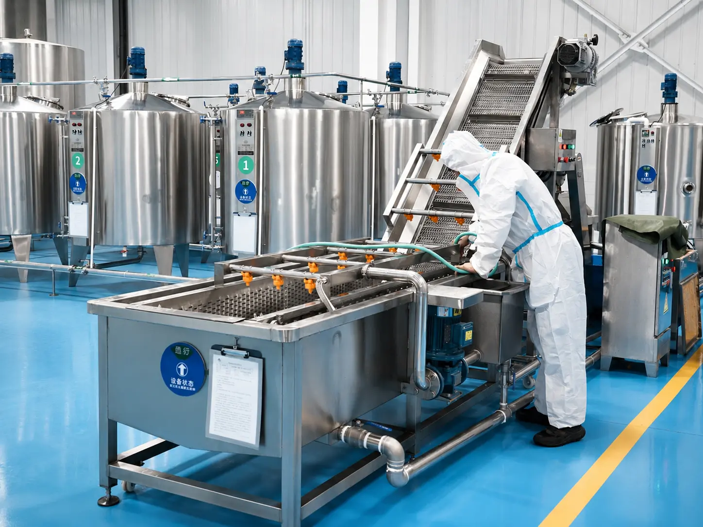 Herbal Slice Production Line at Our Chinese Herb Factory