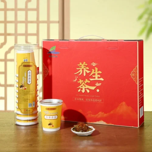 Main product image of barley kudzu mulberry leaf herbal tea in cup