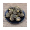 Clear view of black maca root