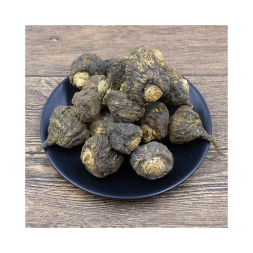 Clear view of black maca root
