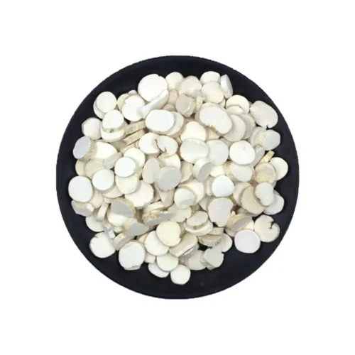 Overview of chinese yam rhizome slices