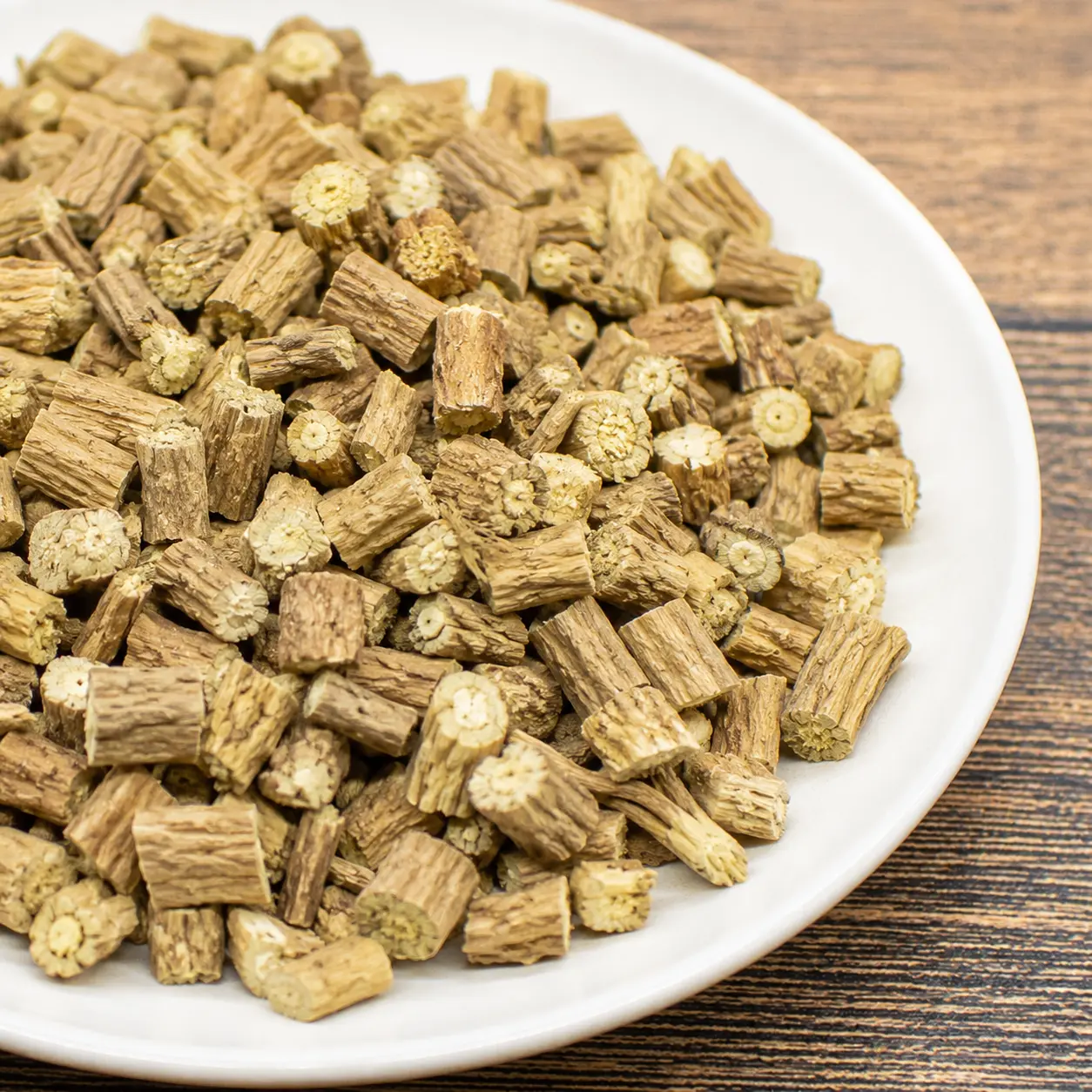 Codonopsis root Dang Shen pieces for tea applications