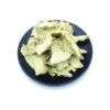 Overview of dried ginger rhizome slices