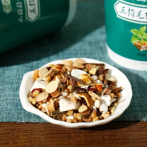 Ficus hirta poria jobs tears herbal tea in cup package display