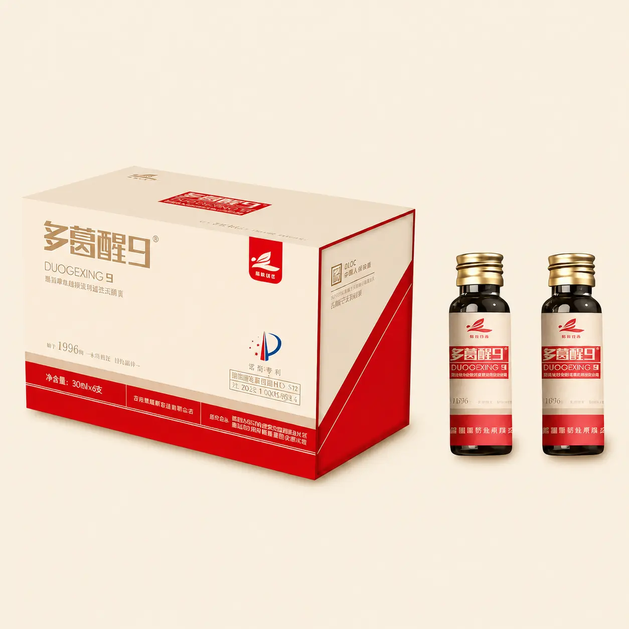 herbal postbiotic drink product