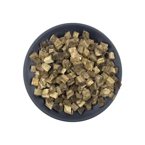 Overview of kudzu root pieces