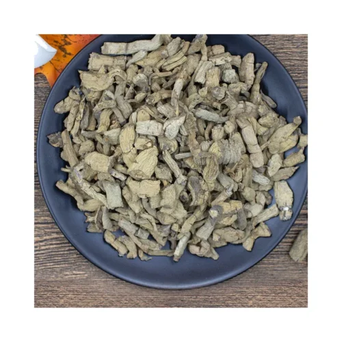Morinda root pieces showing its natural form