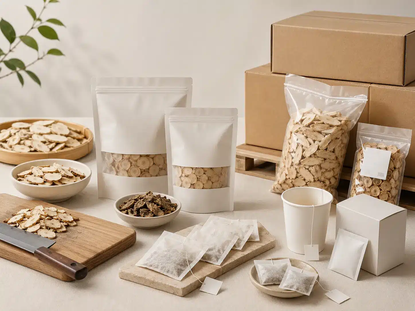 OEM custom cutting and private label packing