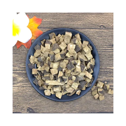 Clear view of polygonum multiflorum root pieces