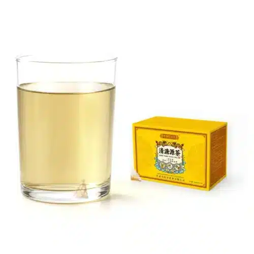 Brewing qingtangyuan herbal tea bags