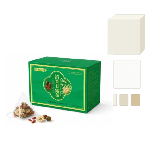 Custom packaging for qingyin ganlu herbal tea bags