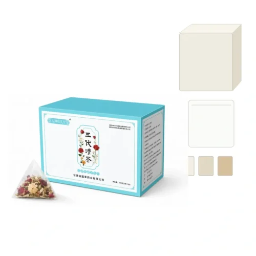 Custom packaging for sanfu qing herbal tea bags