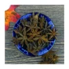 Close-up detail of star anise