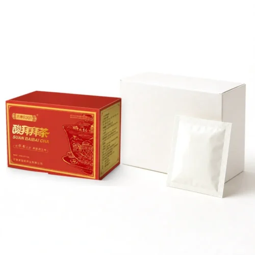 Private label packaging for suan baibai herbal tea bags