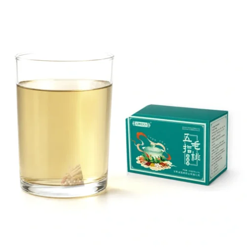 Brewing wuzhi maotao herbal tea bags