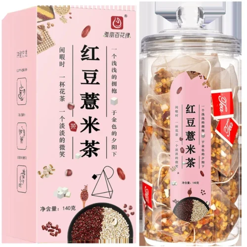 Adzuki Bean Coix Seed Barley Herbal Tea Bags