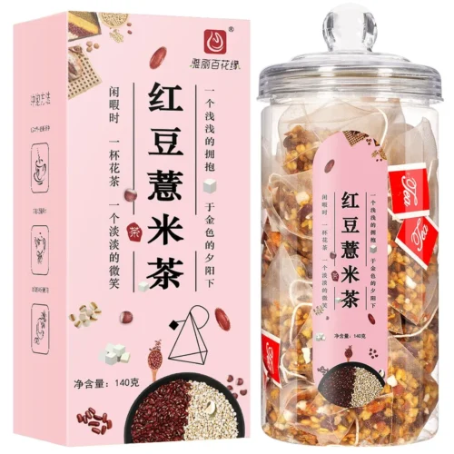 Adzuki Bean Coix Seed Barley Herbal Tea Bags