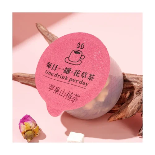 Apple Hawthorn Lotus Leaf Herbal Tea Mini Cans