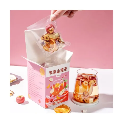 Apple Hawthorn Herbal Tea Bags