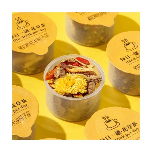 Chrysanthemum Goji Cassia Seed Herbal Tea Mini Cans