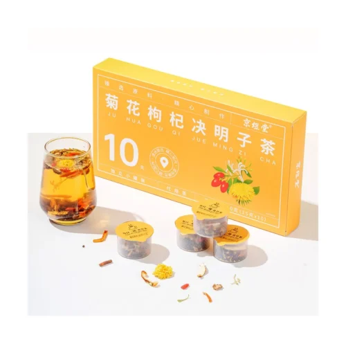 Chrysanthemum Goji Cassia Seed Herbal Tea Mini Cans