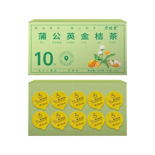 Dandelion Kumquat Herbal Tea Mini Cans – Aile Herb