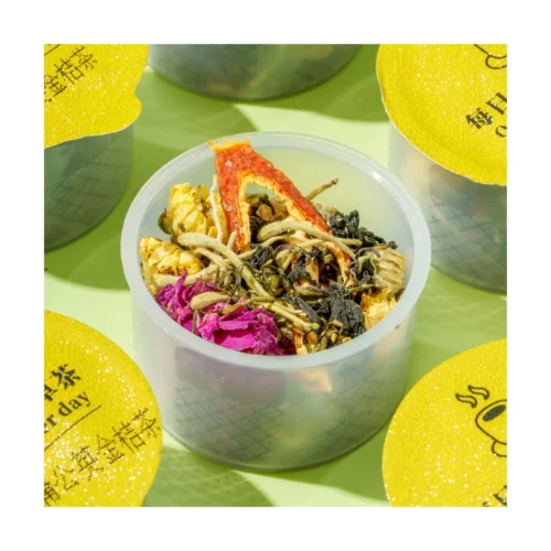 Dandelion Kumquat Herbal Tea Mini Cans