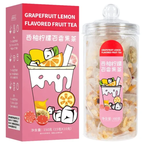Grapefruit Lemon Passion Fruit Herbal Tea Bags
