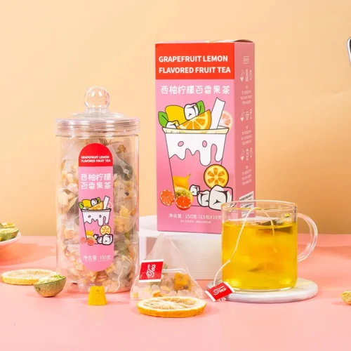 Grapefruit Lemon Passion Fruit Herbal Tea Bags