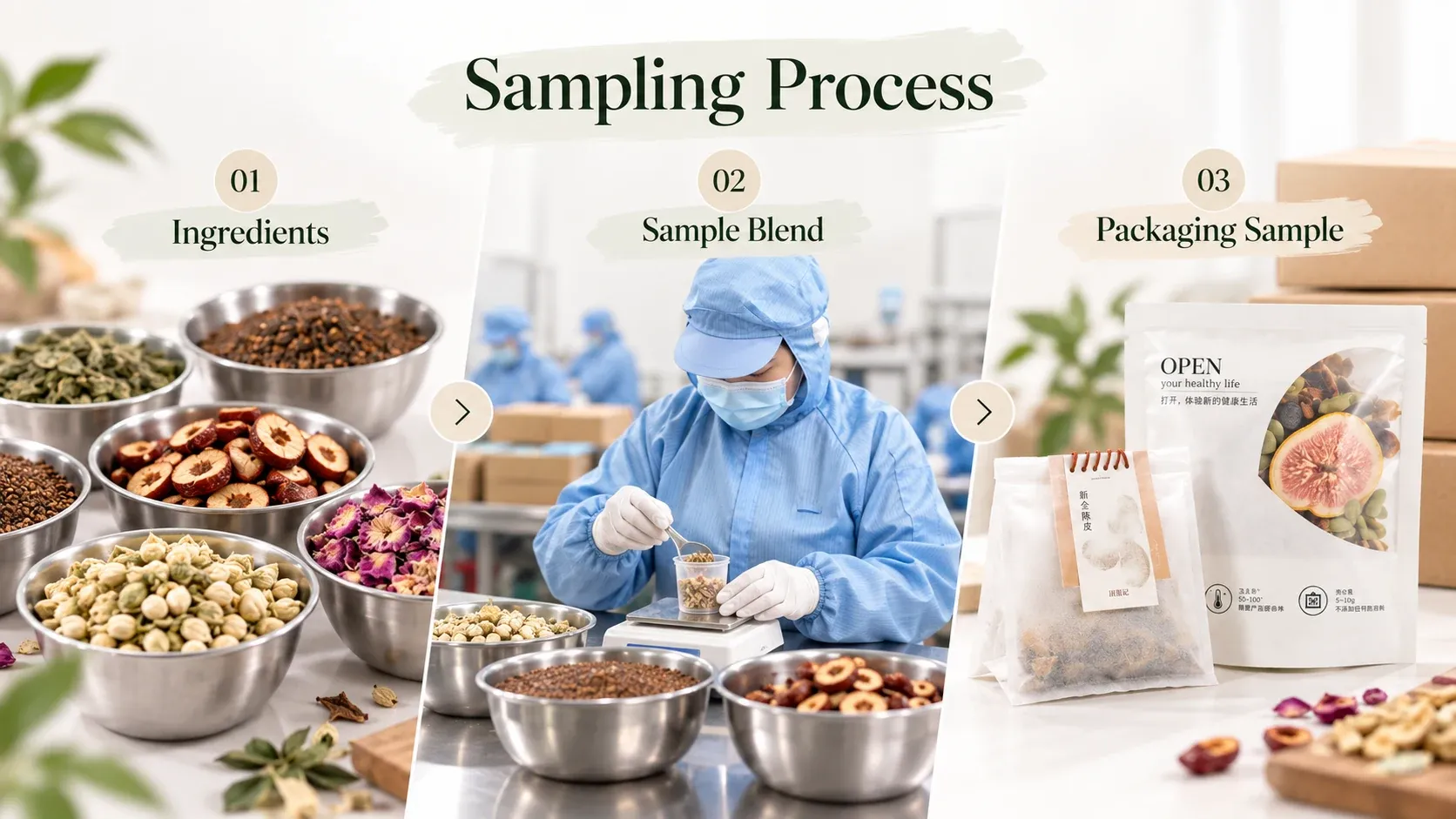 Herbal tea private label project review