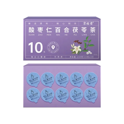 Jujube Seed Lily Poria Herbal Tea Mini Cans – Aile Herb