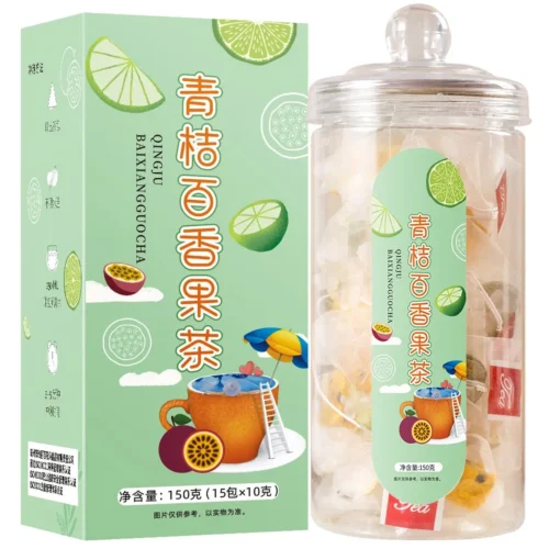 Kumquat Passion Fruit Herbal Tea Bags – Aile Herb