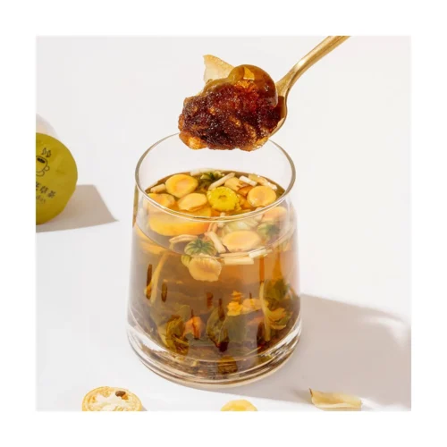 Malva Nut Monk Fruit Chrysanthemum Herbal Tea Mini Cans