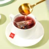Mint Tangerine Peel Smoked Plum Herbal Tea Bags