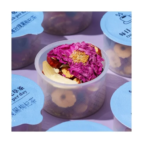 Mulberry Rose Black Goji Herbal Tea Mini Cans